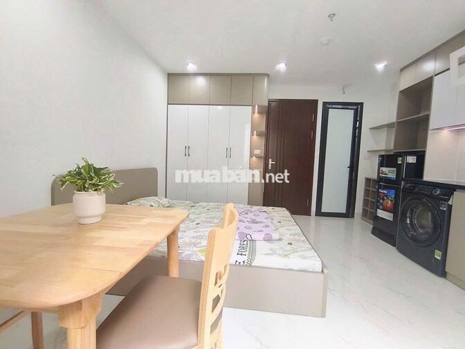 CHO THUÊ CĂN HỘ STUDIO FULL NỘI THẤT NGAY NGÕ 43 TRUNG KÍNH - CG