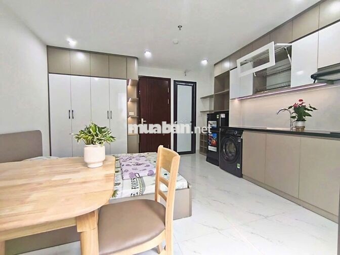 CHO THUÊ CĂN HỘ STUDIO FULL NỘI THẤT NGAY NGÕ 43 TRUNG KÍNH - CG