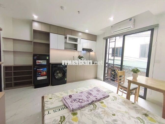 CHO THUÊ CĂN HỘ STUDIO FULL NỘI THẤT NGAY NGÕ 43 TRUNG KÍNH - CG