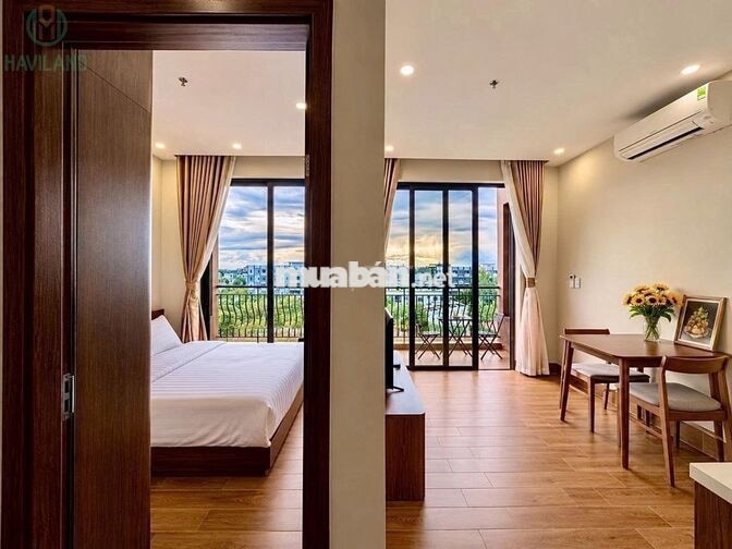 🔥CĂN HỘ 1PN MỚI 100% FULL NỘI THẤT – 2 BAN CÔNG SIÊU RỘNG | FPT CITY 🏡