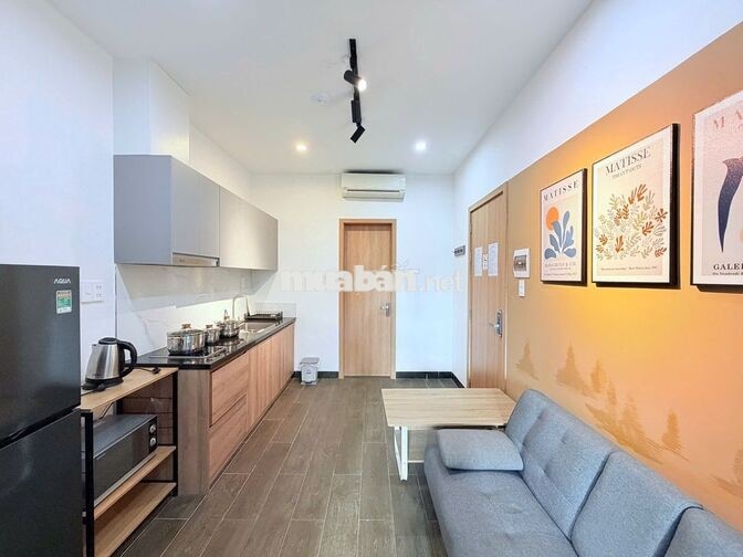 CHO THUÊ CĂN HỘ 1PN BAN CÔNG FULL NỘI THẤT - SƠN TRÀ