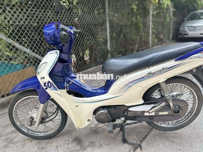 SYM Angela 50cc 2019 17000km Xanh trắng zin100%