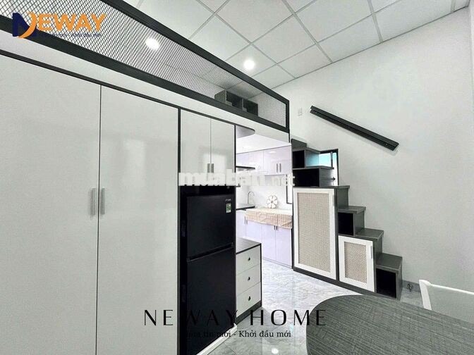DUPLEX FULL NỘI THẤT - NGAY ĐH VĂN HIẾN VÀ HUFLIT CỬA VÂN TAY GIÁ RẺ