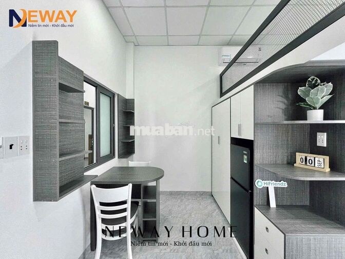 DUPLEX FULL NỘI THẤT - NGAY ĐH VĂN HIẾN VÀ HUFLIT CỬA VÂN TAY GIÁ RẺ