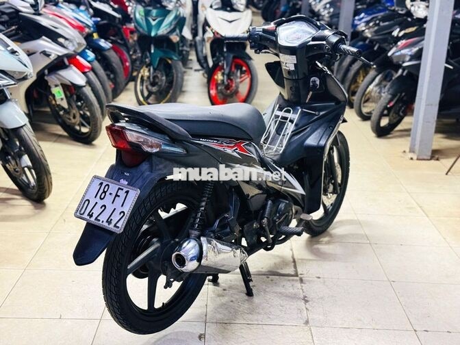XE MÁY THỊNH PHÁT-WAVE RSX ĐẦU NHỎ ĐEN VÀNH ĐÚC