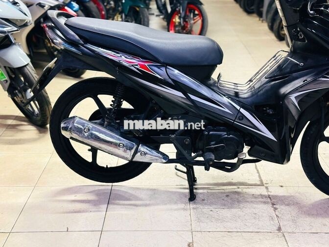 XE MÁY THỊNH PHÁT-WAVE RSX ĐẦU NHỎ ĐEN VÀNH ĐÚC