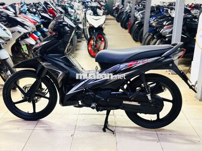 XE MÁY THỊNH PHÁT-WAVE RSX ĐẦU NHỎ ĐEN VÀNH ĐÚC