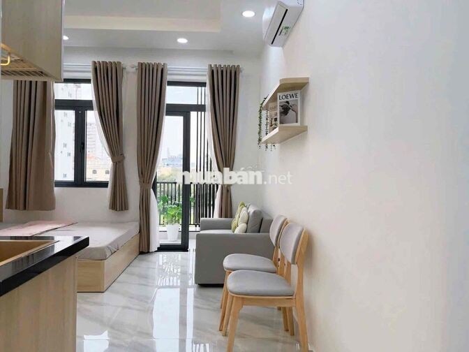 TRỐNG LẠI STUDIO BANCOL FULL NỘI THẤT - GẦN CVPM, TIỆN DI CHUYỂN ĐI GV
