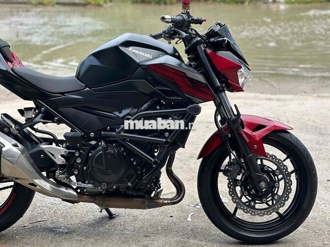 Kawasaki Z400 2023 8.000 km Đen đỏ