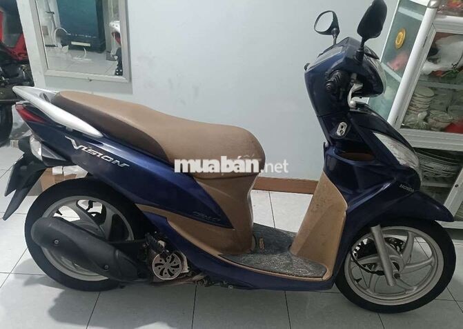 Honda Vision 2013 108cc màu Xanh