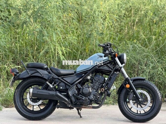 Honda Rebel 300 2021 màu Xanh