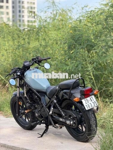 Honda Rebel 300 2021 màu Xanh
