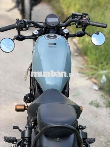Honda Rebel 300 2021 màu Xanh