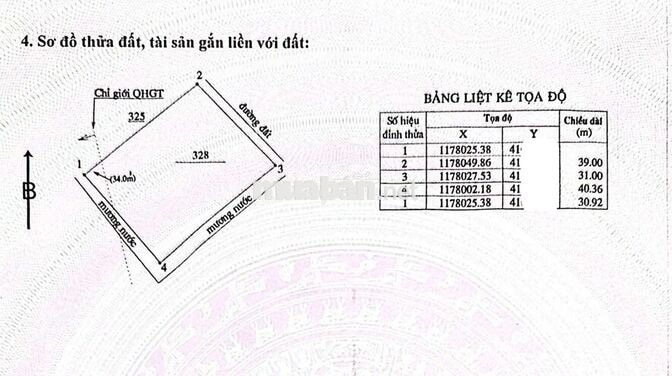 Chính chủ bán đất 1226m2 Tôn Đức Thắng, gần dự án 577, hẻm sỏi 4m, SHR