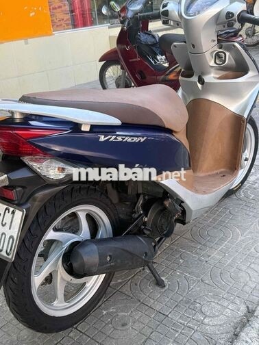 Honda Vision xanh bạc