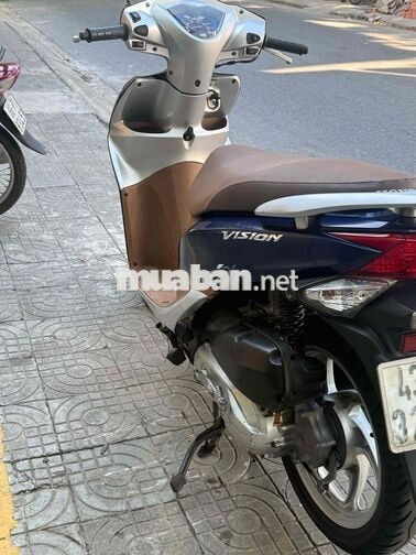 Honda Vision xanh bạc