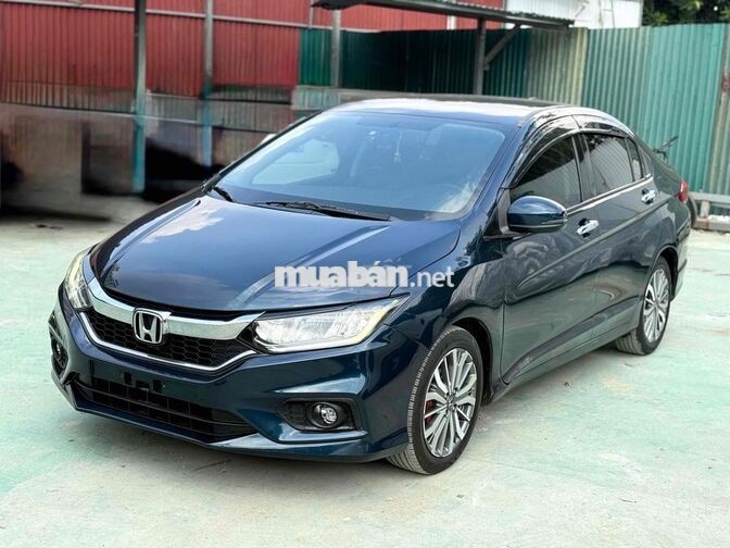Honda City 2018 1.5 TOP 100.000 km Xanh