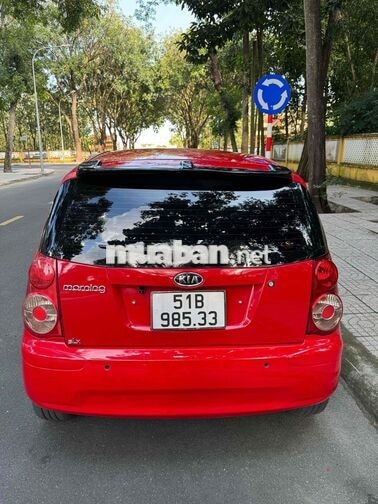 Kia Morning 2008 SLX 8.2 vạn km Đỏ