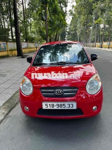 Kia Morning 2008 SLX 8.2 vạn km Đỏ