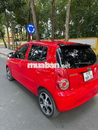 Kia Morning 2008 SLX 8.2 vạn km Đỏ