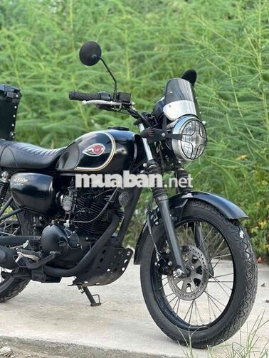 Kawasaki W175 2019 màu Đen
