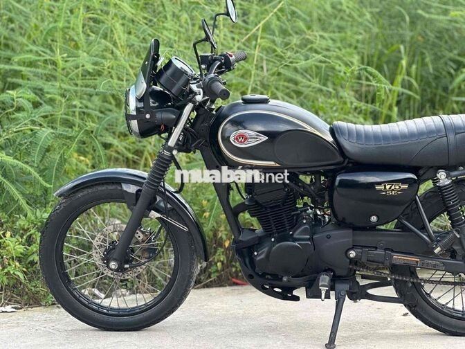 Kawasaki W175 2019 màu Đen