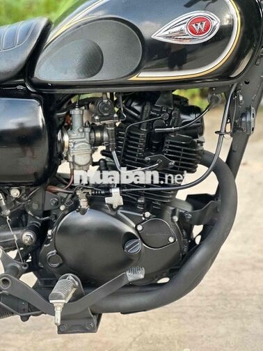 Kawasaki W175 2019 màu Đen
