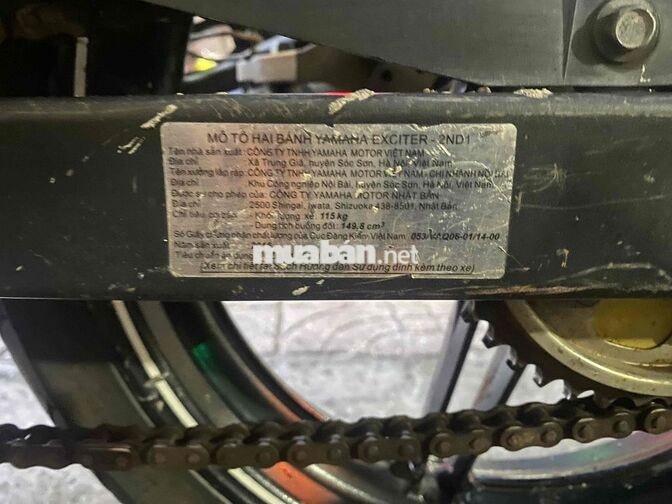 YAMAHA EXCITER 150 2016 TRẮNG ĐỎ ĐEN