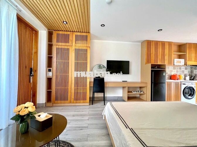 TRỐNG SẴN Studio Ban Công - HỒ BƠI, GYM, SAUNA - Gần Sông Hàn Yên Tĩnh