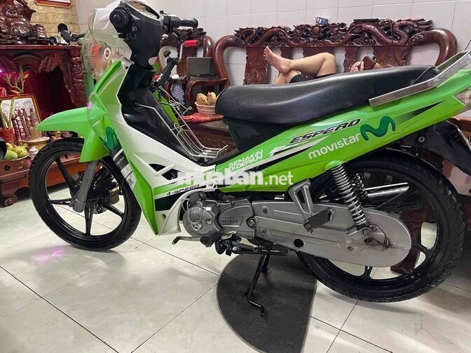 Sirius 50cc 2019 xanh lá trắng