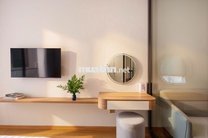 TRỐNG SẴN Căn Hộ 1BR - HỒ BƠI, Giặt Sấy, Xe Điện - Gần Biển Mỹ Khê