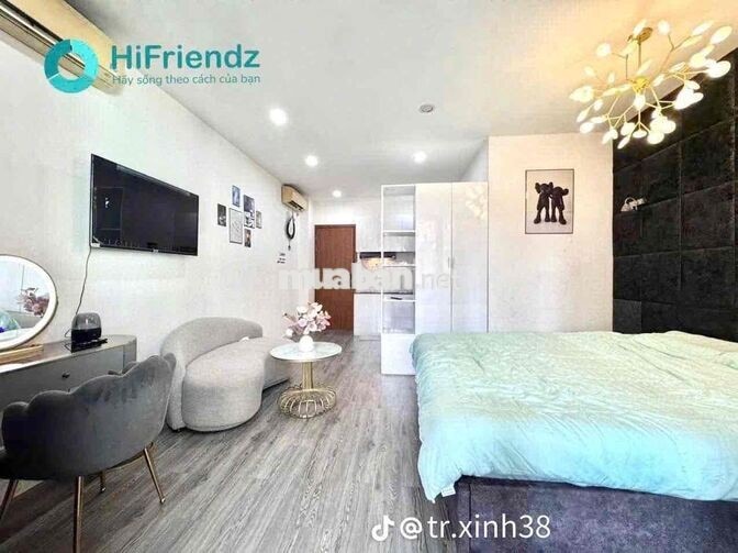 Căn hộ 1PN sân vườn full nội thất Ngô Gia Tự Quận 5
