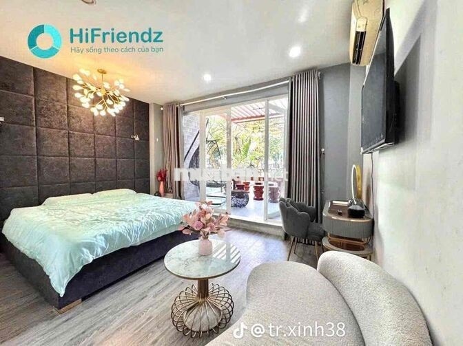 Căn hộ 1PN sân vườn full nội thất Ngô Gia Tự Quận 5