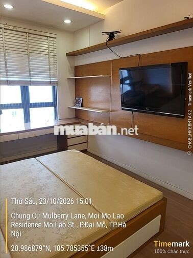 CC Cho Thuê 3PN-3WC 155m2 MulBerry Land Mỗ Lao, Căn Góc Đông Nam
