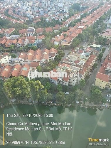 CC Cho Thuê 3PN-3WC 155m2 MulBerry Land Mỗ Lao, Căn Góc Đông Nam