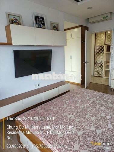 CC Cho Thuê 3PN-3WC 155m2 MulBerry Land Mỗ Lao, Căn Góc Đông Nam