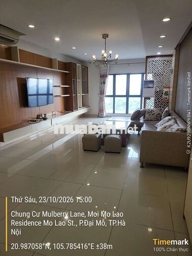 CC Cho Thuê 3PN-3WC 155m2 MulBerry Land Mỗ Lao, Căn Góc Đông Nam