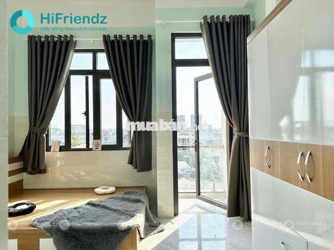 Studio ban công ngay trường thọ,nguyễn văn bá,xa lộ Hà Nội,bình thái
