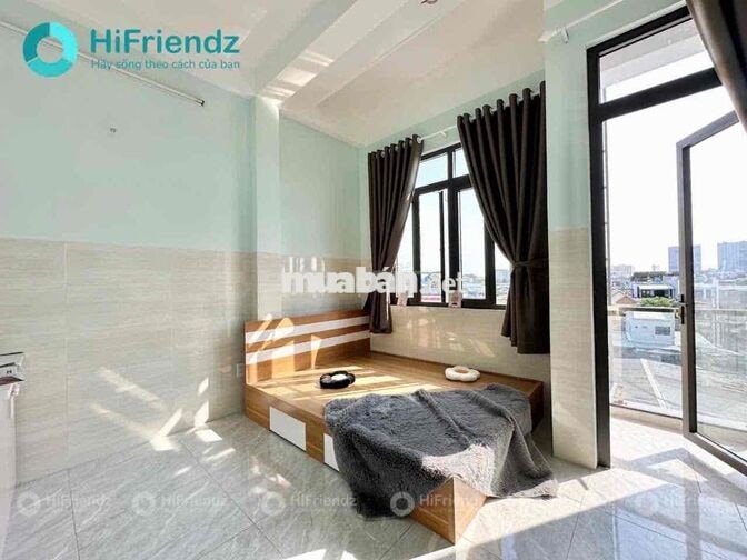 Studio ban công ngay trường thọ,nguyễn văn bá,xa lộ Hà Nội,bình thái