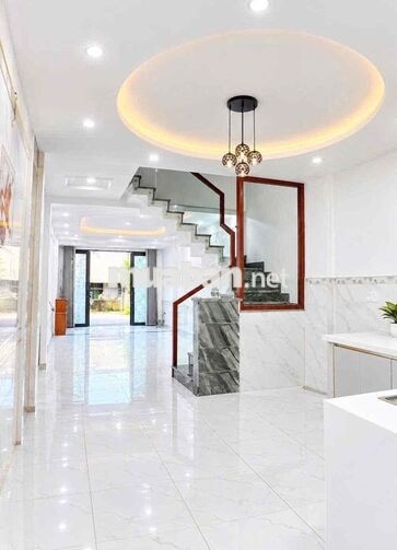 NHÀ ĐẸP 4*14m 2/NGẮN LIÊN ẤP 2-6 HẺM THÔNG BUÔN BÁN 2PN LH ***