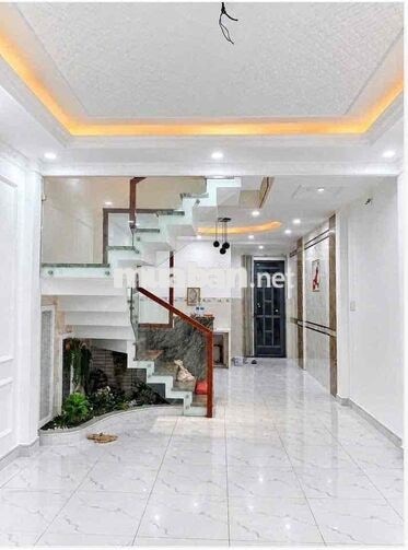 NHÀ ĐẸP 4*14m 2/NGẮN LIÊN ẤP 2-6 HẺM THÔNG BUÔN BÁN 2PN LH ***