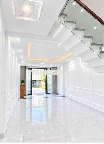 NHÀ ĐẸP 4*14m 2/NGẮN LIÊN ẤP 2-6 HẺM THÔNG BUÔN BÁN 2PN LH ***