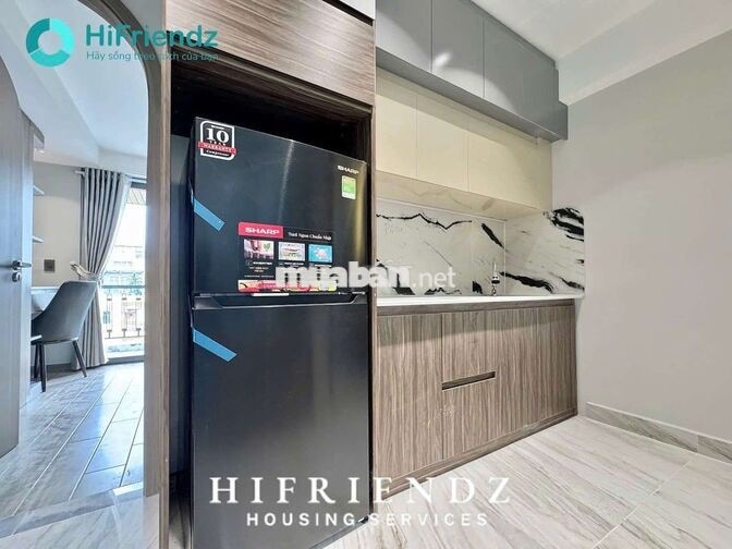 CĂN HỘ 1PN MỚI 100%, THANG MÁY, BAN CÔNG, NGAY TRUNG TÂM Q8