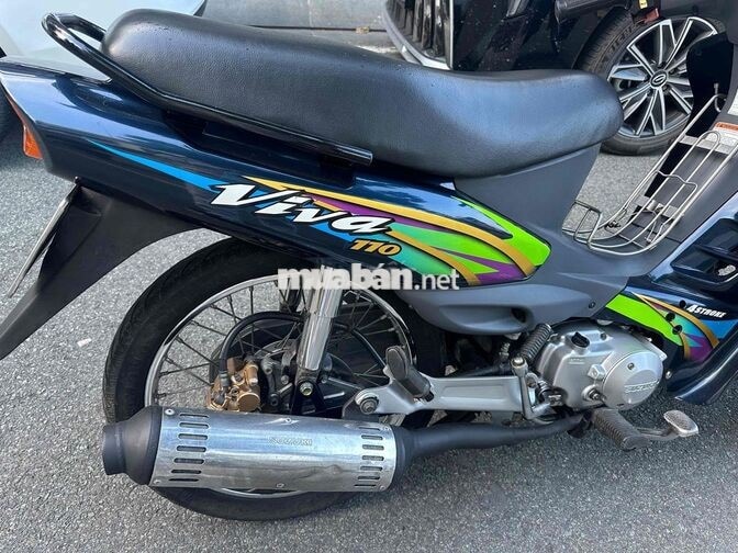 Suzuki Viva 110 2001 màu xanh