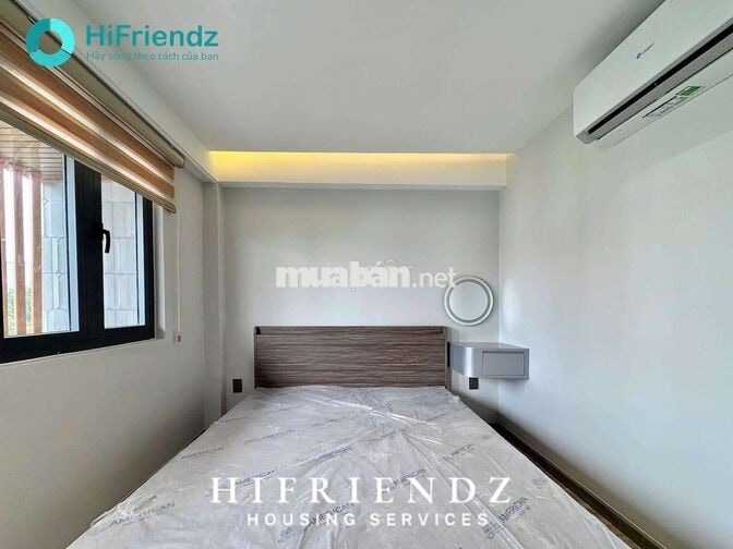 CĂN HỘ 1PN MỚI 100%, THANG MÁY, BAN CÔNG, NGAY TRUNG TÂM Q8