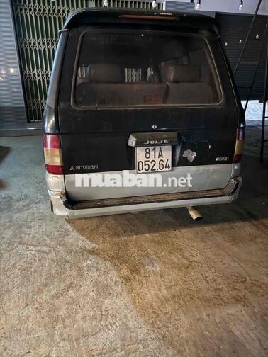 Mitsubishi Jolie 7 chỗ xăng số sàn xanh bạc