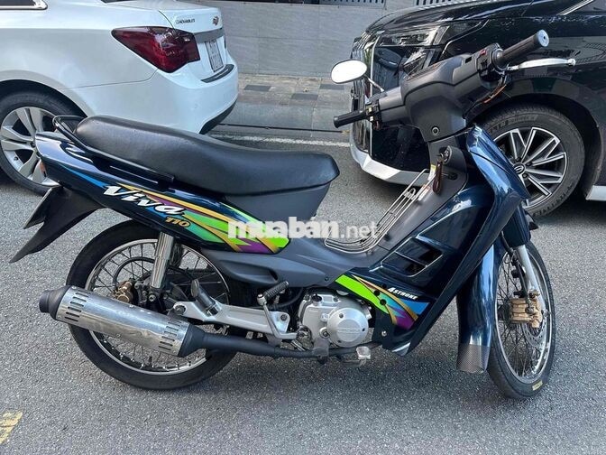 Suzuki Viva 110 2001 màu xanh