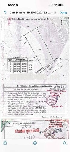 Xưởng May Củ Chi Giá Chỉ 16,5tr/ m2
