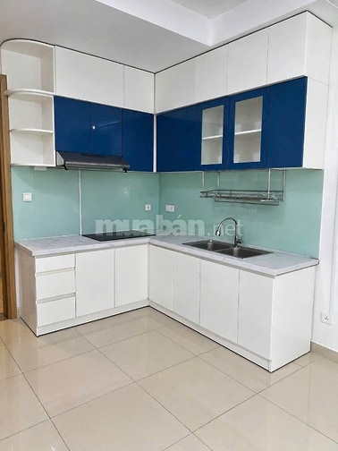 Sacomreal-584, Lũy Bán Bích 72m2, ko nội thất, 2PN, giá 9tr/th 