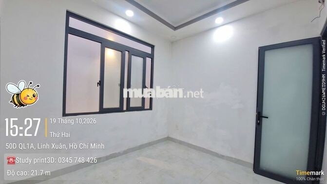 ❤️Nhà 1 Trệt 2 Lầu – Hẻm Xe Hơi Gần Bv Hoàn Mỹ – Chỉ 7 Triệu/Tháng